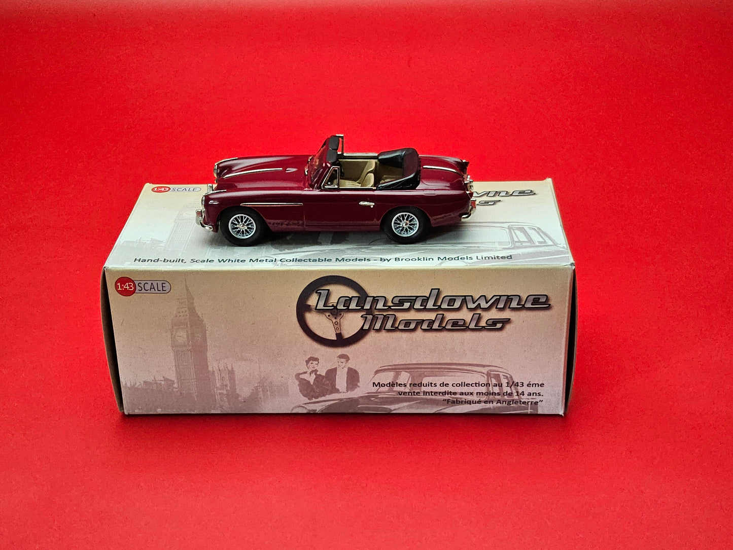 Lansdowne model #96a Aston Martin D B 2-4 boxed