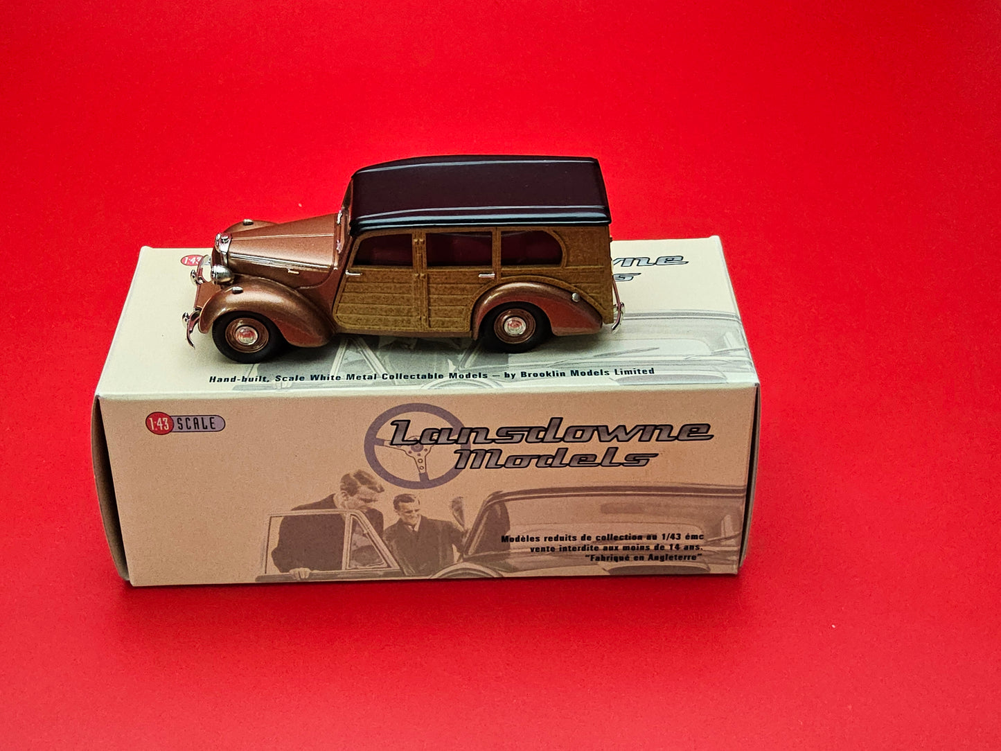 Lansdowne model 1950 Lea Francis  estate four door woody #21a with original box