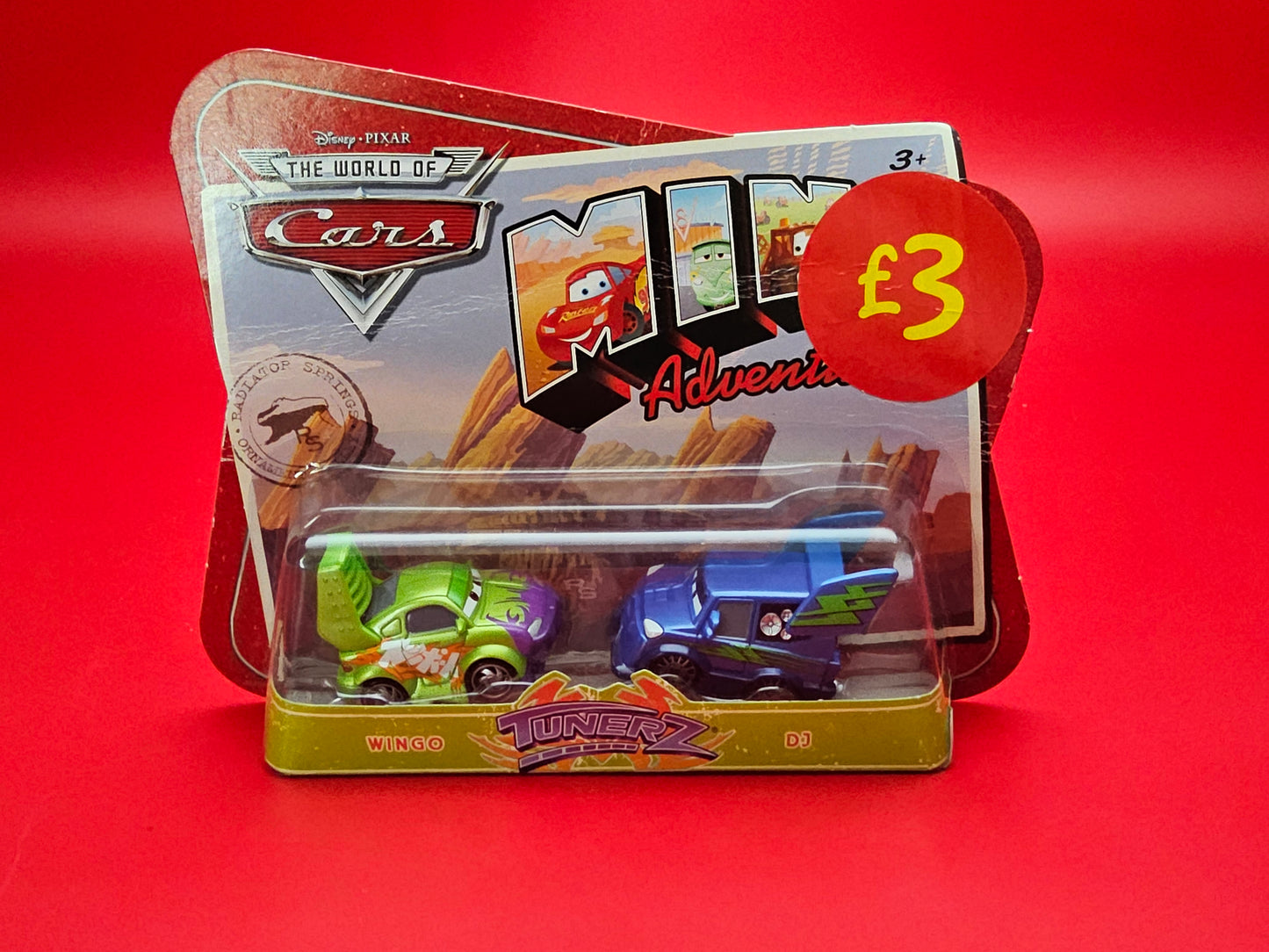 Disney pixar cars wingo and dj sealed