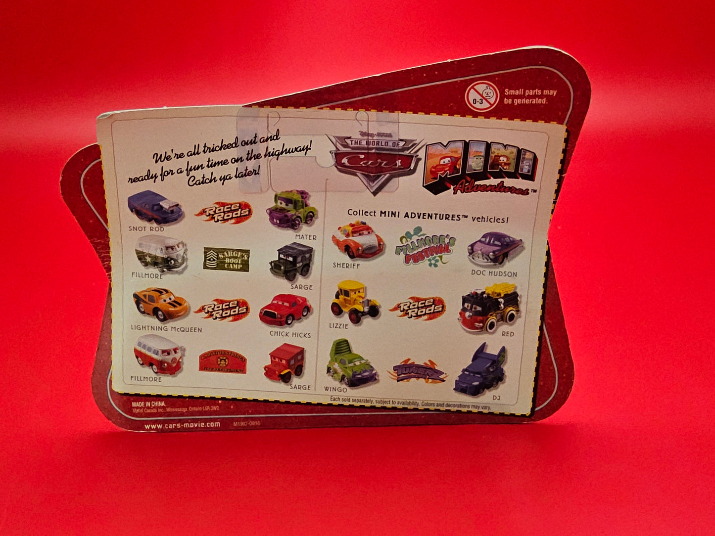 Disney pixar cars wingo and dj sealed