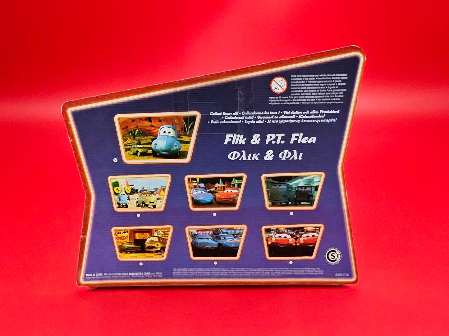 Disney cars flix and flea figures sealed