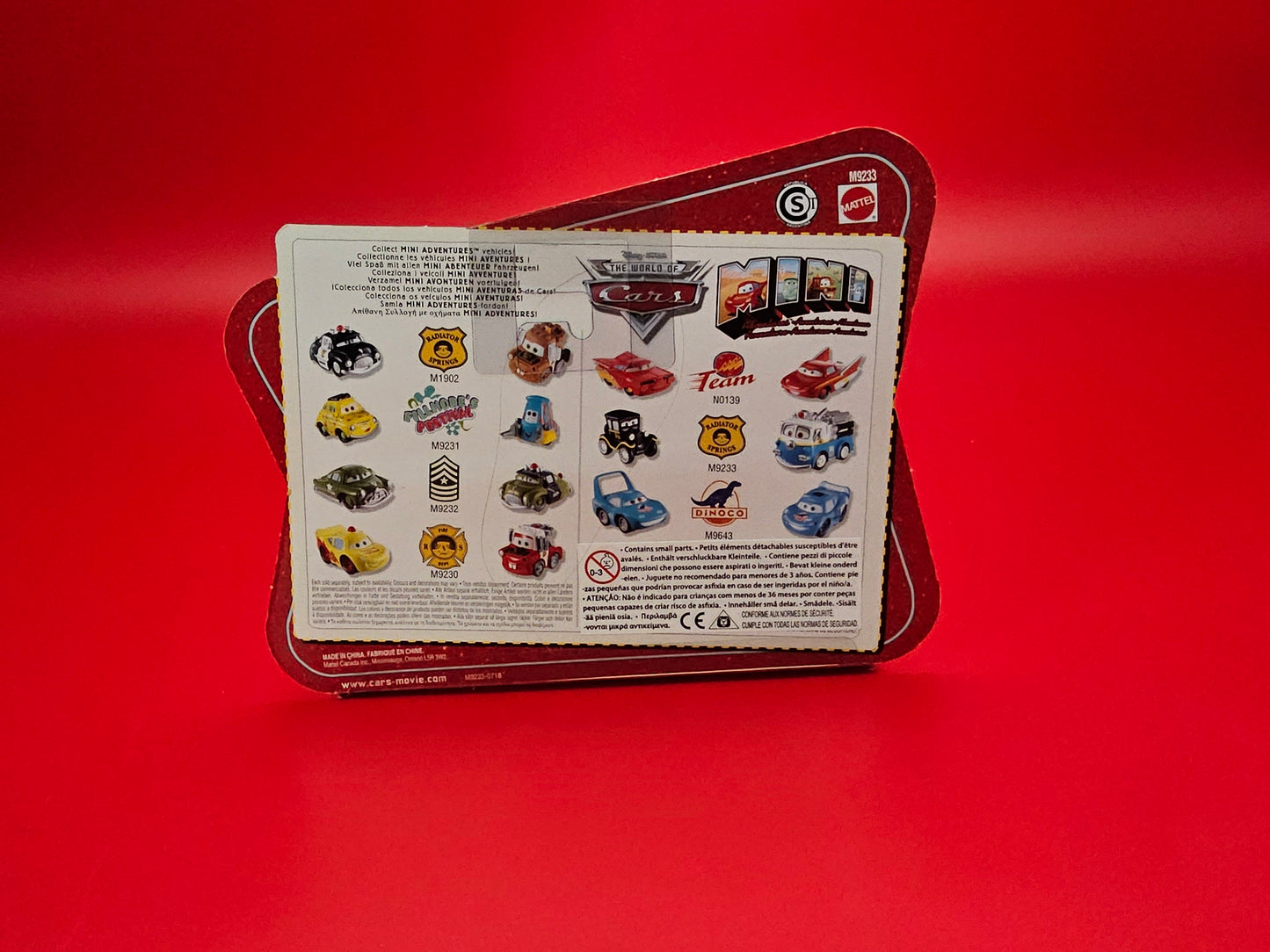 Lizzie and red mini figures sealed in original packaging