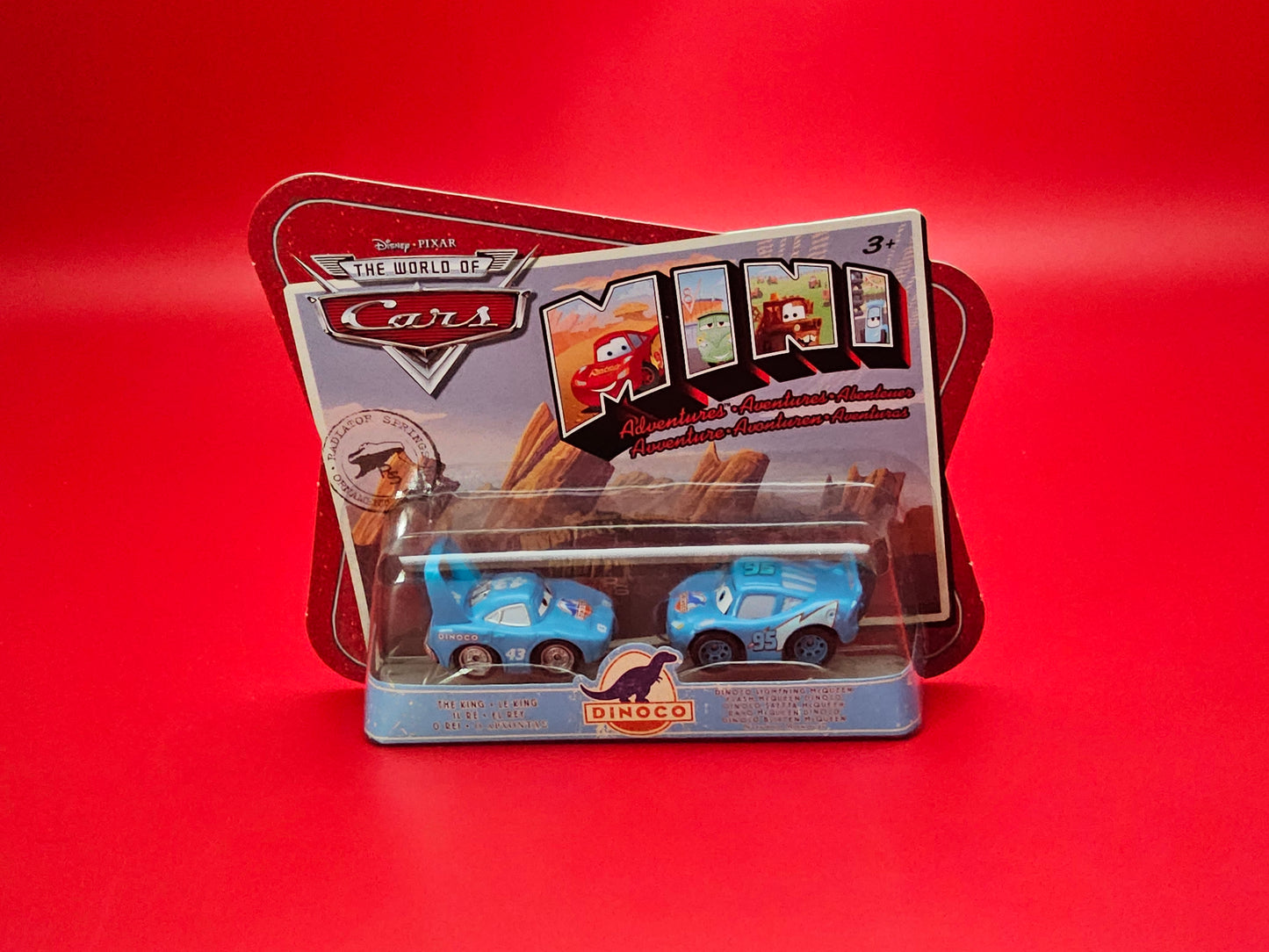Disney pixars dinaco cars sealedmin original packaging
