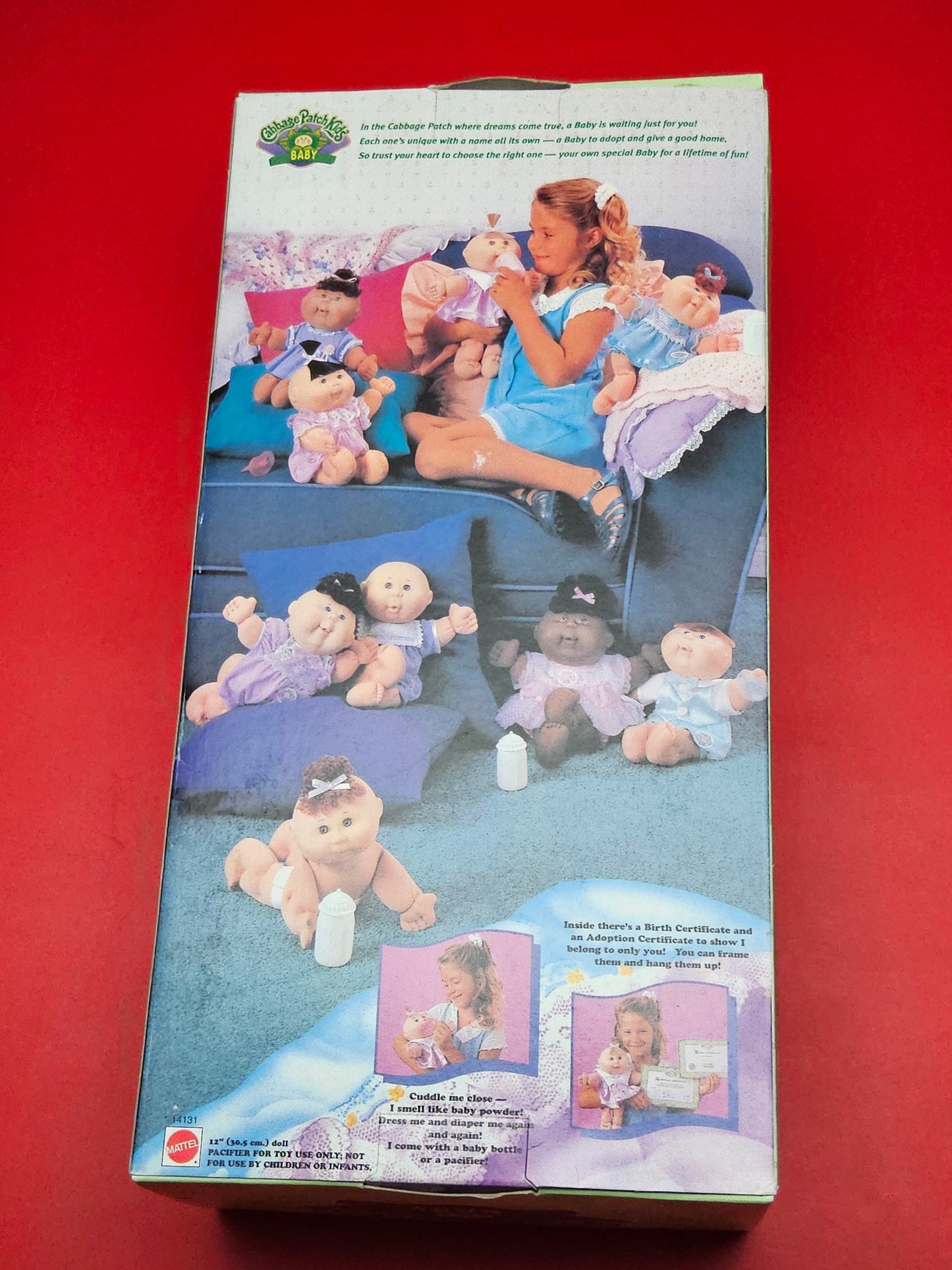 Cabbage patch doll in original box