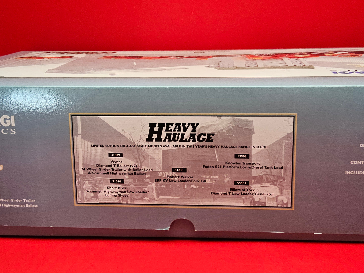 Corgi heavy haluage Innes set