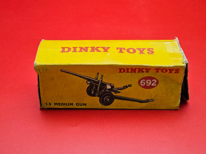 Dinky #692 medium gun with original box