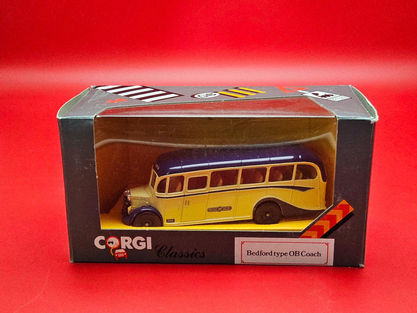 Corgi bedford bus sealed in original packaging