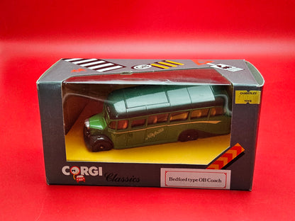 Corgi bedford bus sealed in original packaging