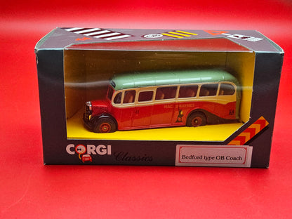 Corgi bedford bus sealed in original packaging