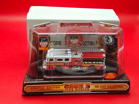 Code 3 New York fire engine