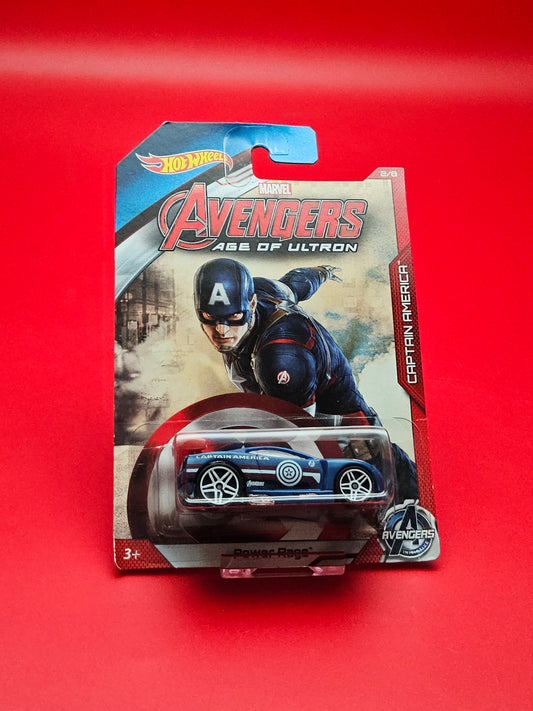 Avengers Captain America hot wheels sealed