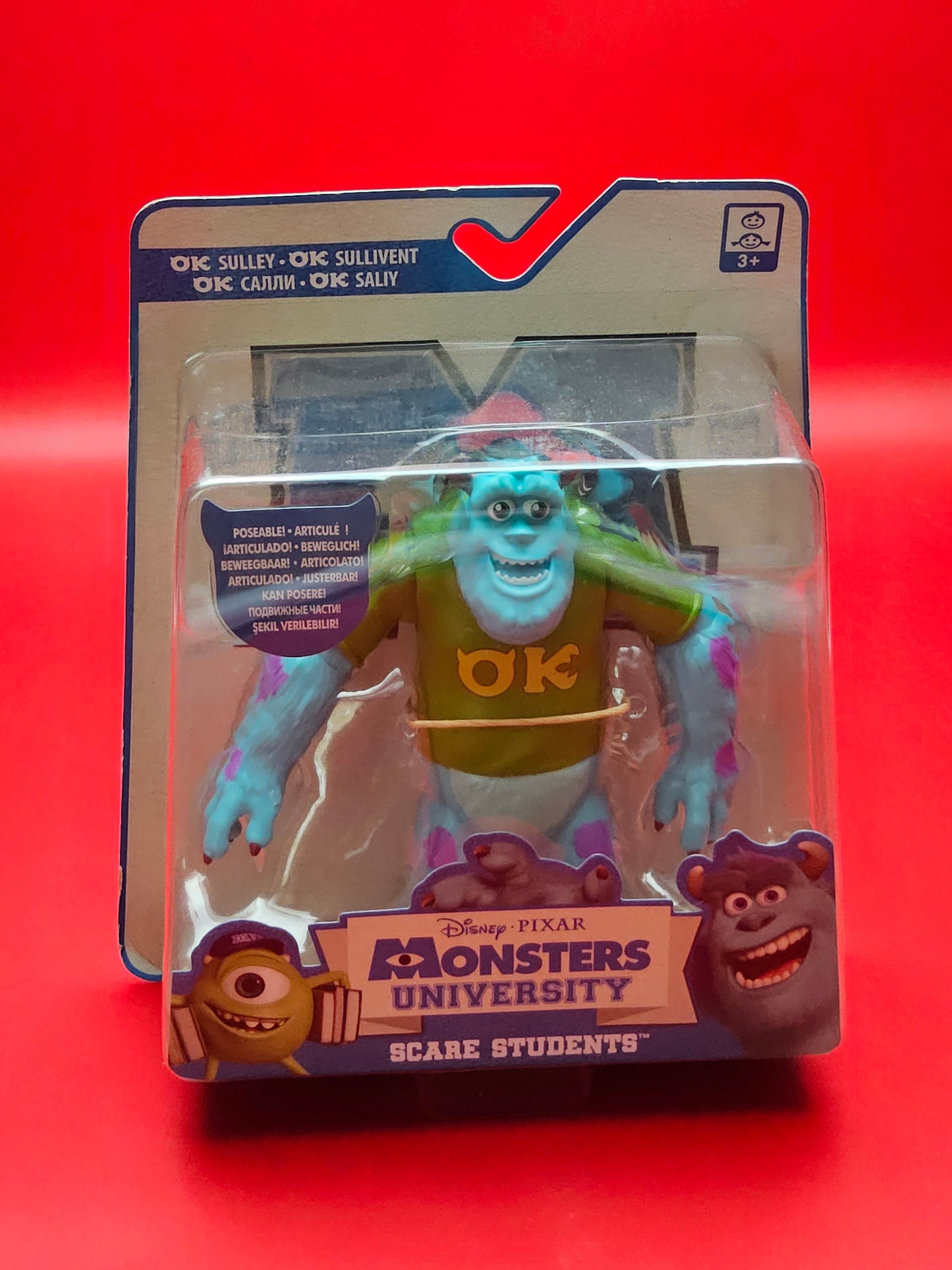 Disney Pixar's monsters inc. sully figure sealed in original packaging