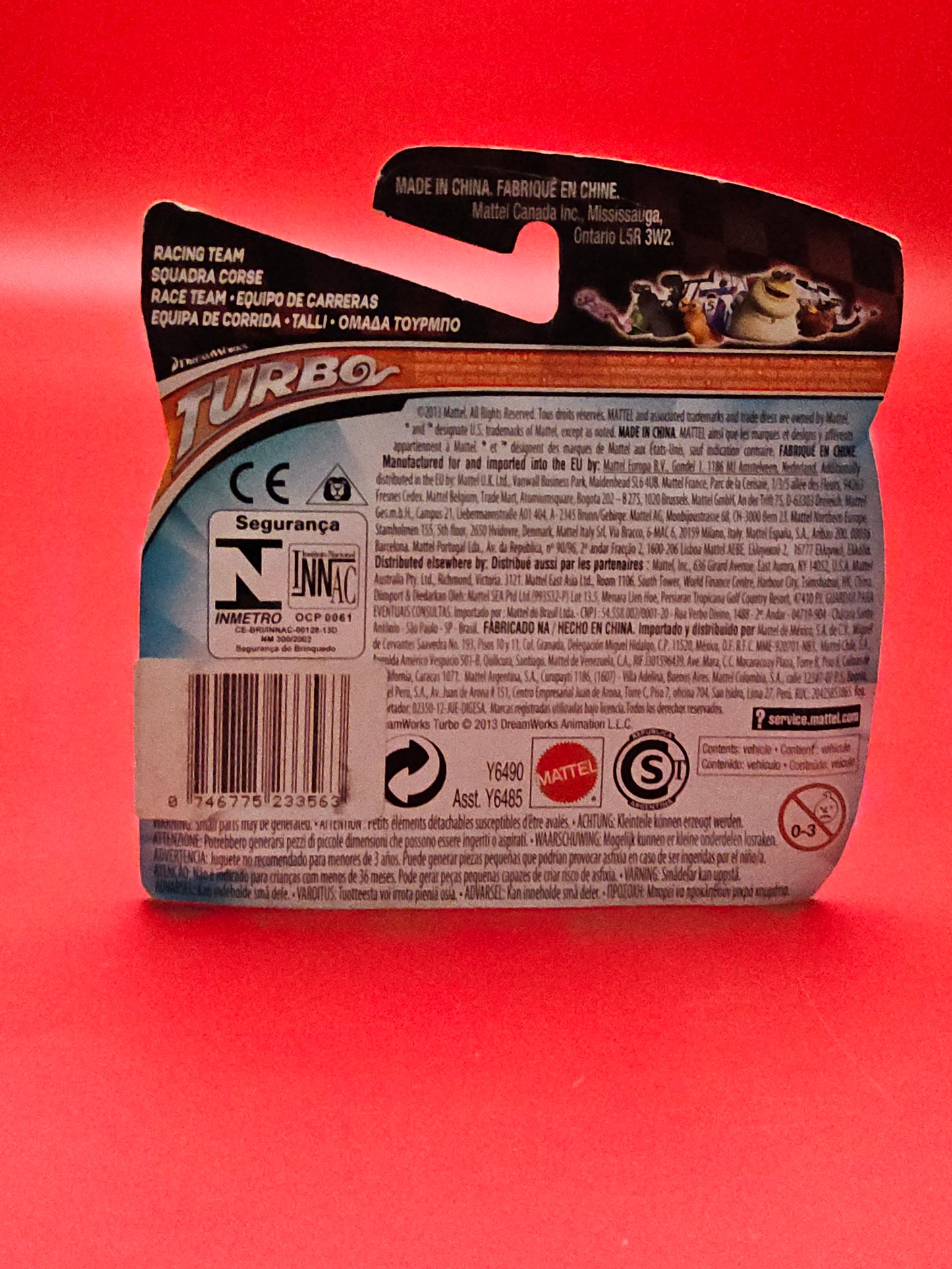 Turbo action figure sealed in original packaging