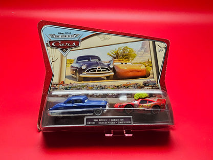 Disney cars movie moments lightning McQueen and doc Hudson sealed