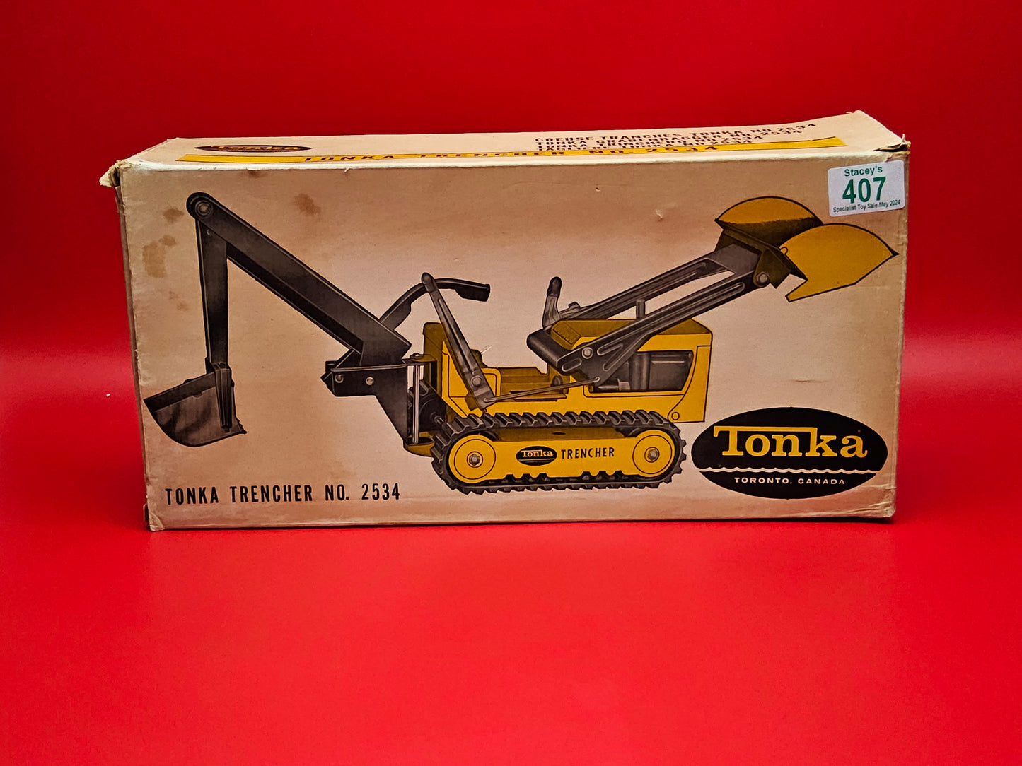 Tonka trencher #2534 with original box