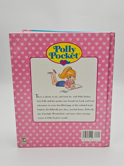 RARE Polly pocket look and find book