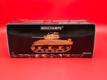 Mini champs M4A3 sherman tank in original packaging