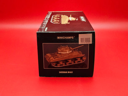 Mini champs M4A3 sherman tank in original packaging