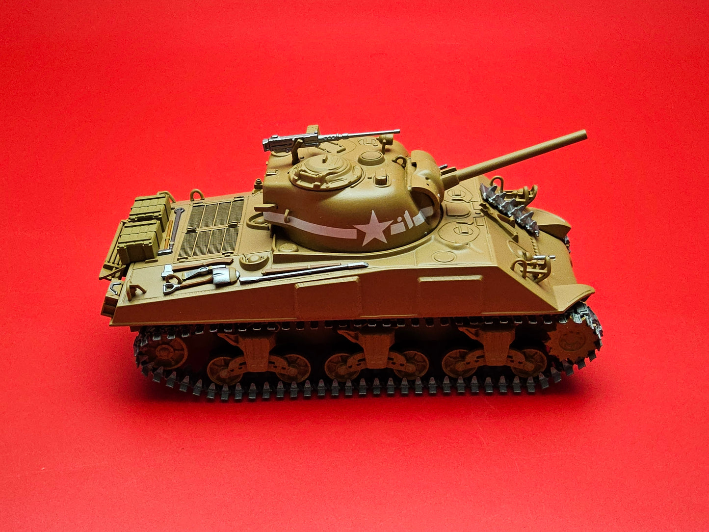 Mini champs M4A3 sherman tank in original packaging