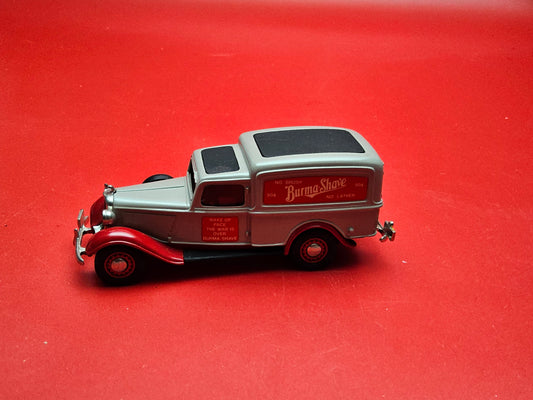 Brooklin model #16 burma shave 1935 dodge van