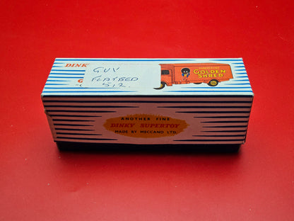 Dinky model #512 guy flatbed truck with a box (not correct)