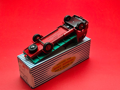 Dinky model #512 guy flatbed truck with a box (not correct)
