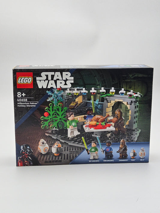 Lego #40658 millenium falcon chrostmas diorama