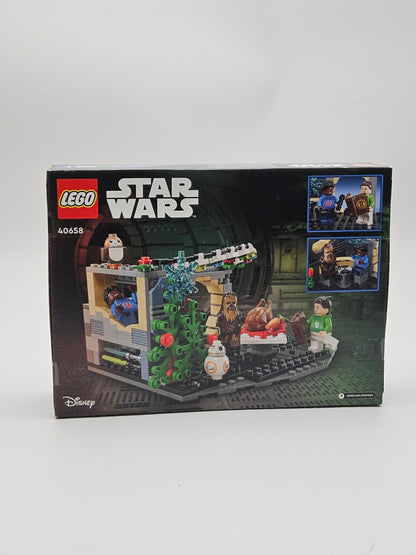 Lego #40658 millenium falcon chrostmas diorama