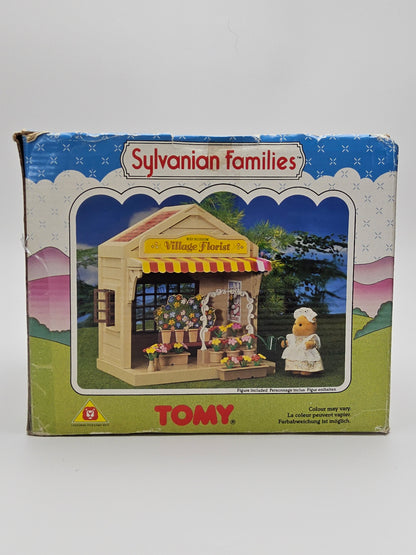 Vintage Tomy sylvanian families flower shop boxed