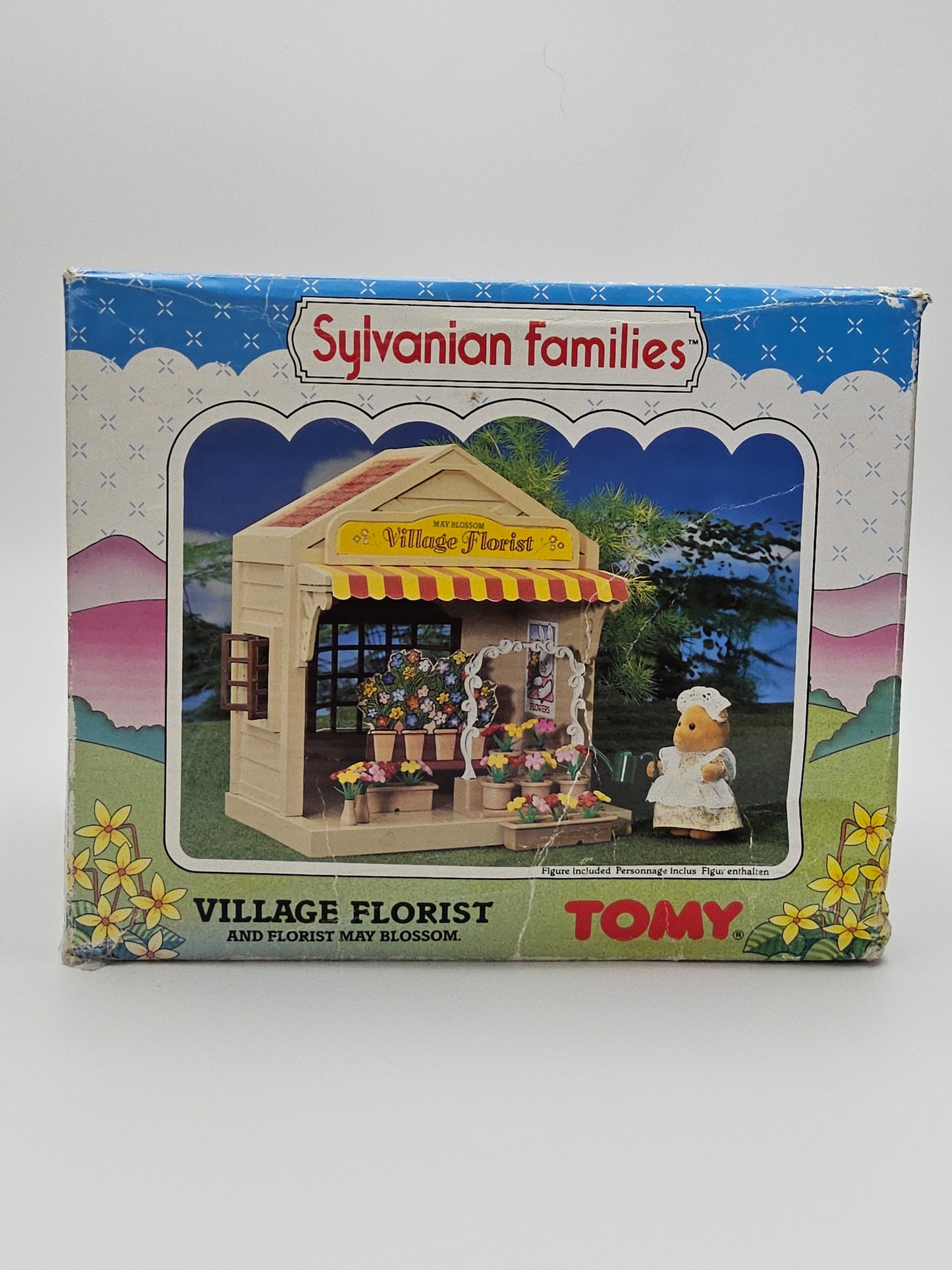 Vintage Tomy sylvanian families flower shop boxed