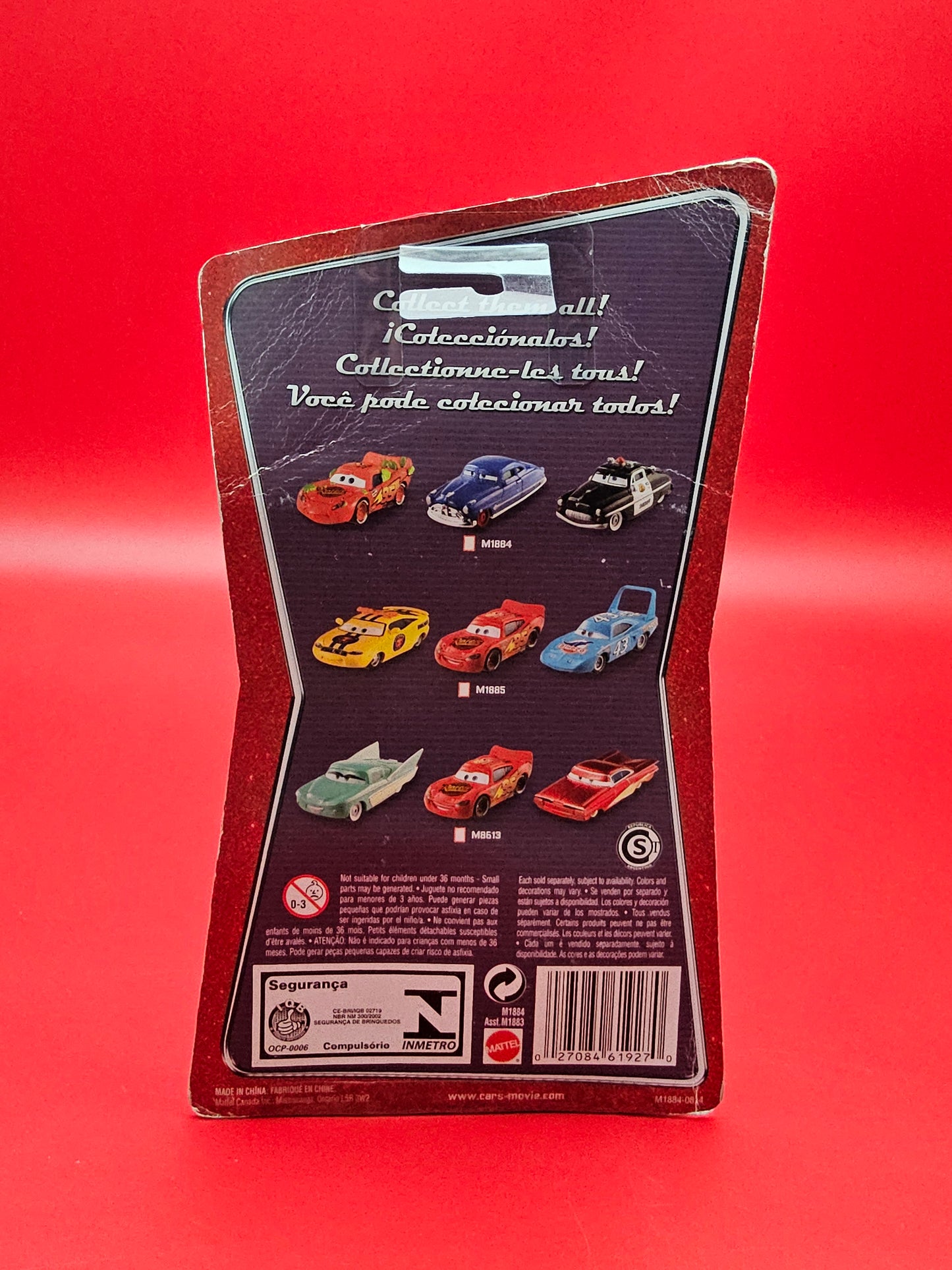 Disney Pixars cars Lightning McQueen crew sealed in original packaging