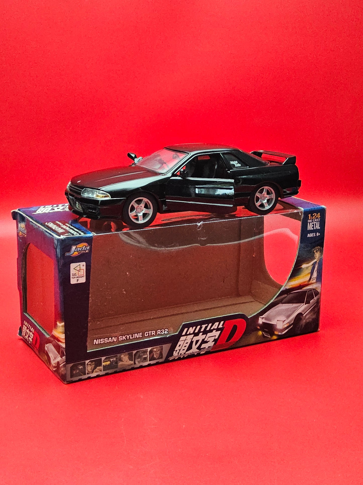 Set of initial D car models