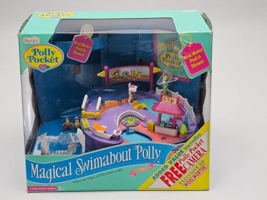 Polly pocket magical swimabout 100% complete with original box