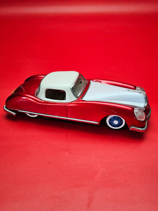 Tin plate friction model car