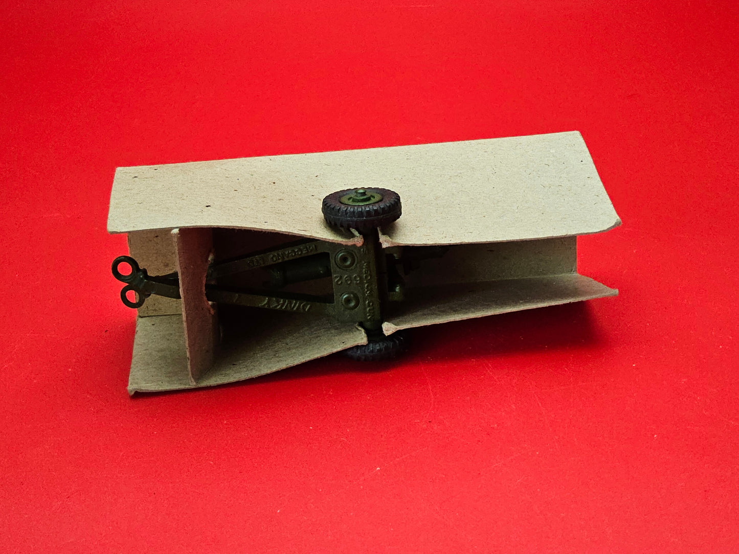Dinky #692 5.5 medium gun boxed