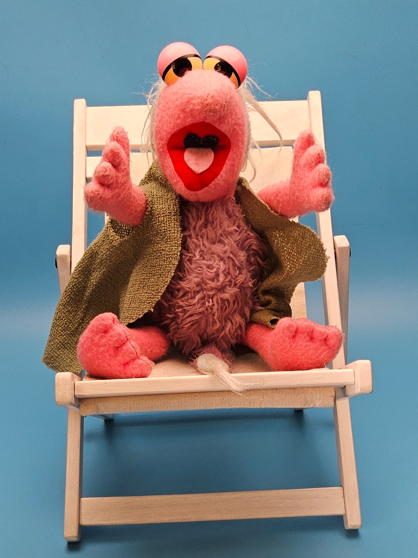 Vintage 1984 fraggle Rock Mokey plush