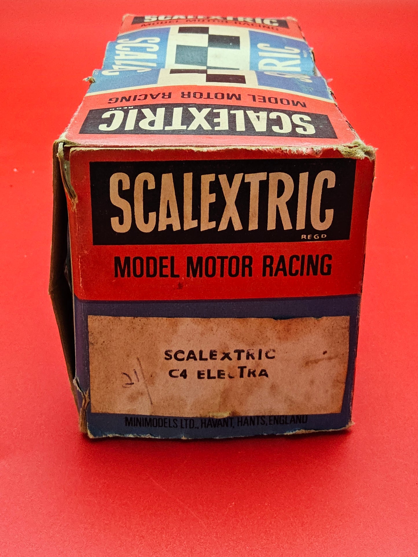 Scalextrics C4 electra working and boxed