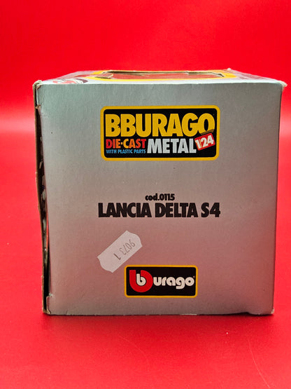 Burago lancia delta s4 model with original box