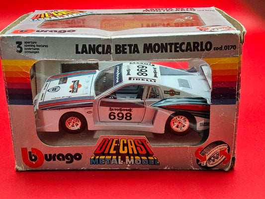 Burago lancia beta montecarlo model with original box