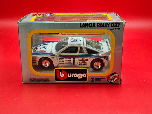 Burago lancia rally  037 model with original box