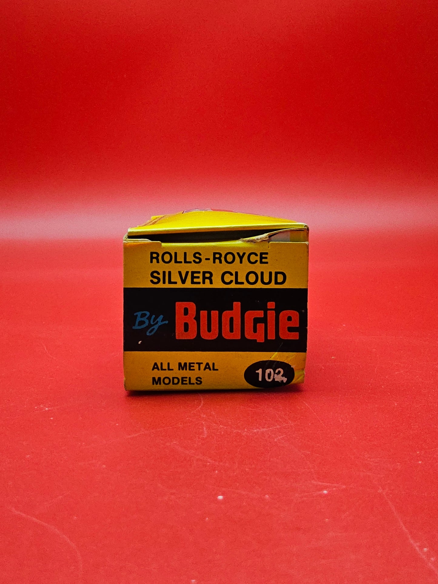 Budgie rolls royce silver cloud sealed in original box