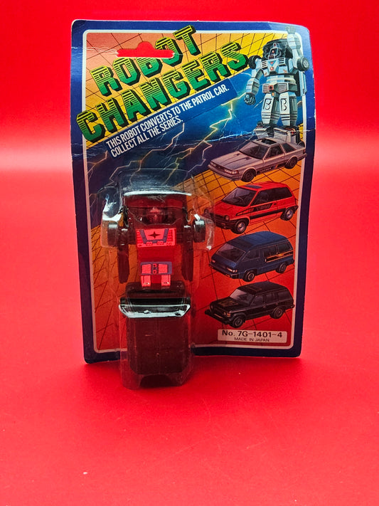 Robot changer toy patrol car