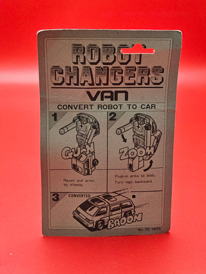 Robot changer toy patrol car