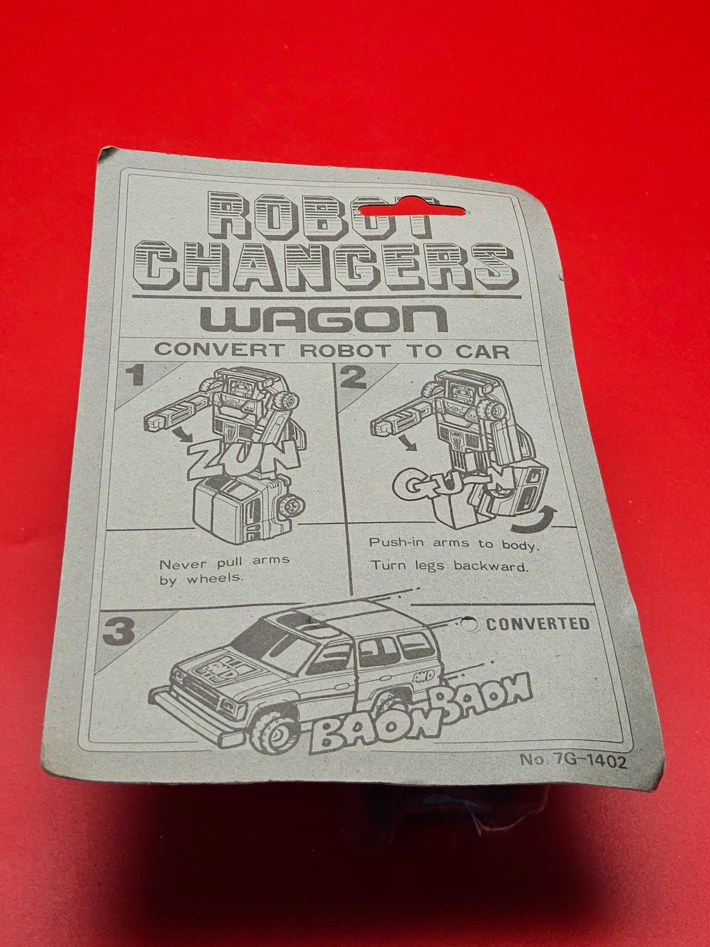 Robot changer toy sports car patrol camper