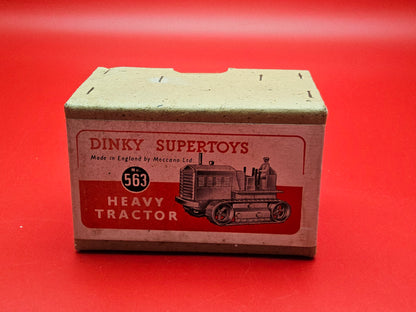 Dinky #563 heavy tractor with original box