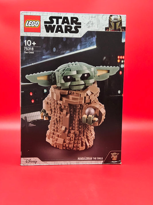 Lego #75318 baby yoda lego with original box