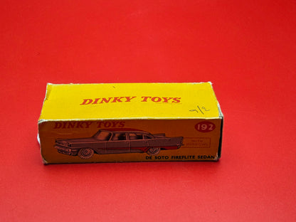 Dinky #192 De Soto Fireflite Sedan with original box