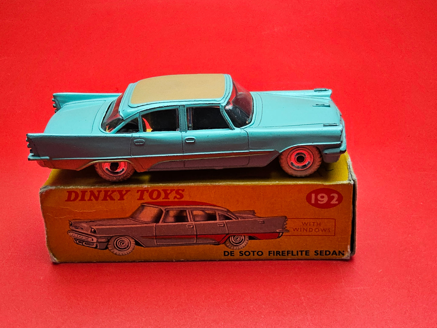 Dinky #192 De Soto Fireflite Sedan with original box