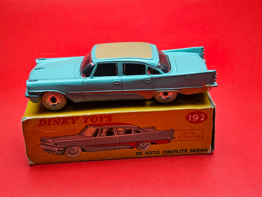 Dinky #192 De Soto Fireflite Sedan with original box