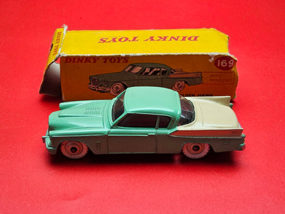 Dinky #169 Studebaker Golden Hawk with original box